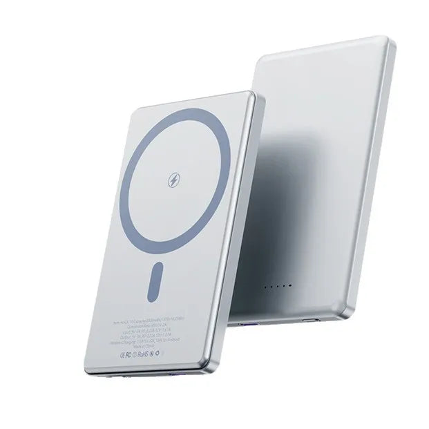 10000Ah Magnetic Suction Power Bank Wireless Portable Charger PD20W Fast Charging for Magsafe for IPhone 16 15 Por Max PowerBank