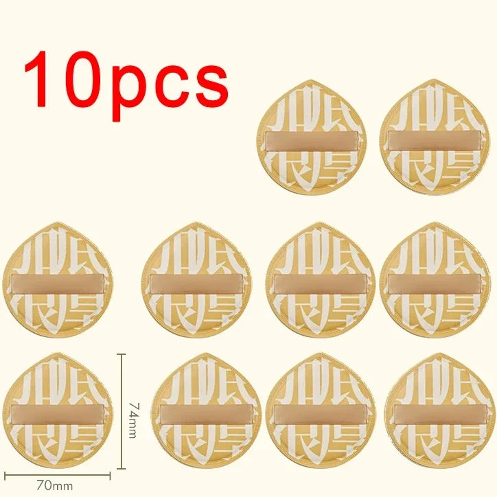 1-10pcs Super Thick Soft Makeup Puffs Large Cotton Velvet Powder Puff Liquid Foundation Sponge Cosmetics Tools Wet Dry Use Puff