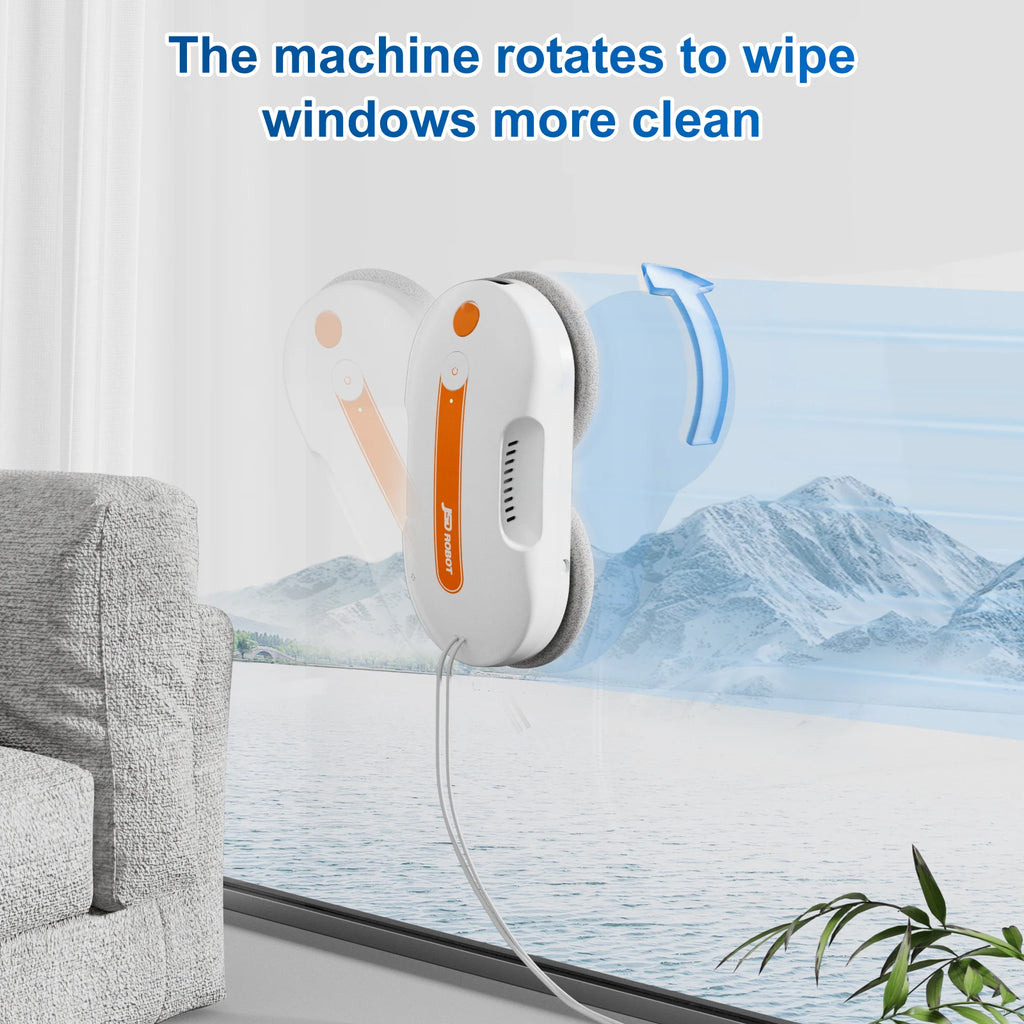 Ultra Low Noise Multifunctional Smart Window Cleaning Robot Household Villa Automatic Glass Cleaning Equipment