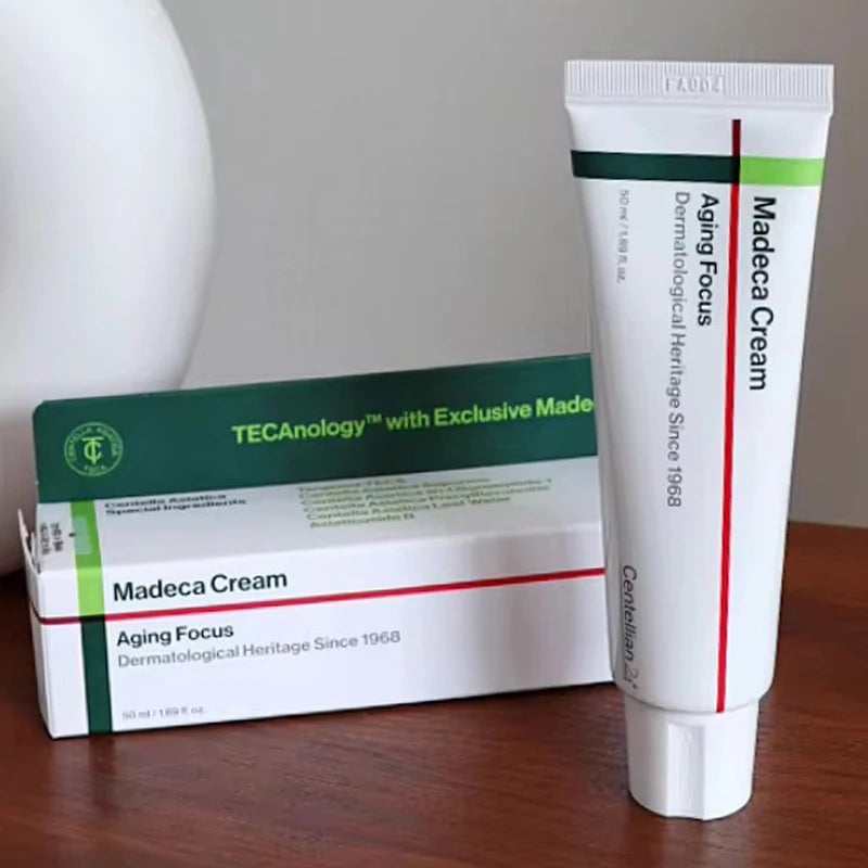New Skincare Product Madeca PDRN Collagen Firming Essence Glowing Eye Patch Time Reverse Tight Lifting Hydration Face Cream 50ml