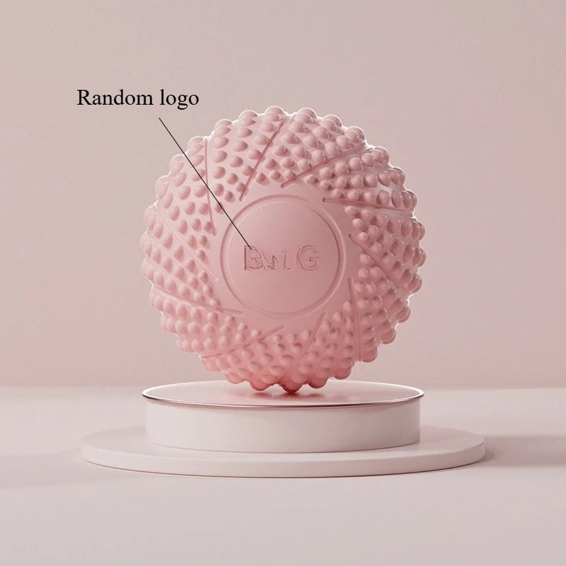 Dual Ball Massage Ball for Spine, Hip, Back & Leg - TPE Material, with Dots, Ideal for Yoga & Fitness, Muscle Relaxation