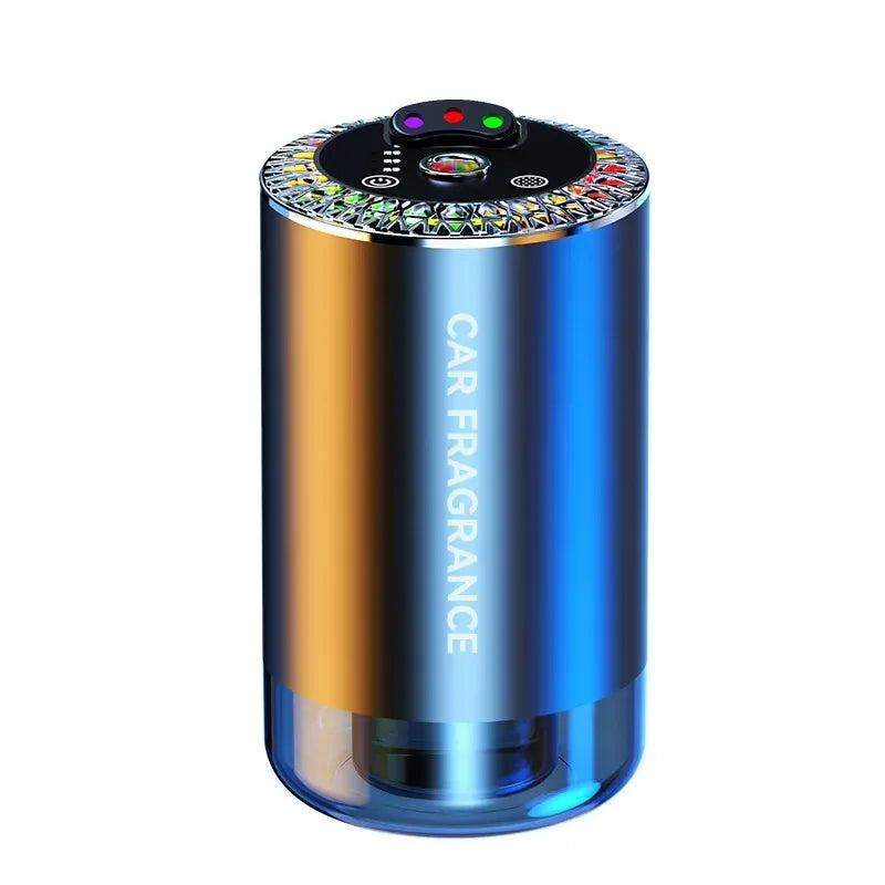 Three-color aromatherapy car long-lasting spray diffusion inside a variety of fragrance pickup atmosphere lamp car full of stars