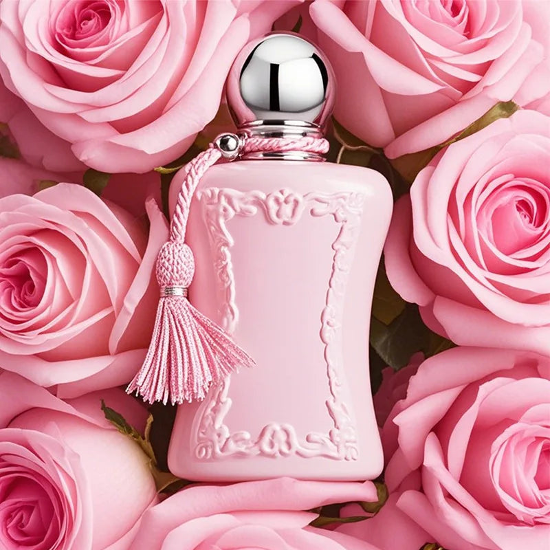 Brand Rose Women Perfumes 75ML Perfume Fragrance Spray Flirting Pheromone Long Lasting Fragrance Attract Dating Gift