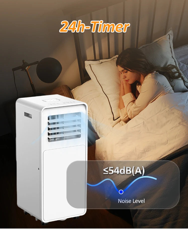 2026 New Arrival 7000BTU 1020 Wholesale Touch Panel Home-used Hotel Basement Bathroom  Portable Air Conditioner