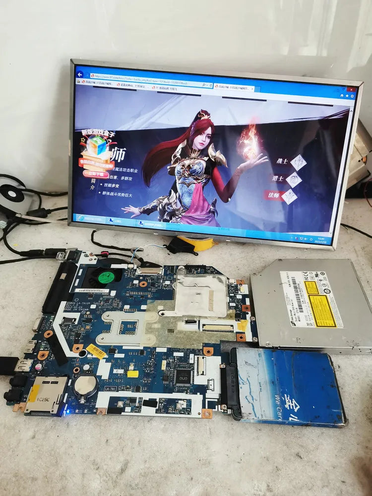 LA-7912P Q5WV1 Q5WVH Laptop Motherboard For ACER Aspire E1-571G V3-571G V3-571 E1-531G Notebook NBM6B11001 GT630M GT640M 2GB GPU