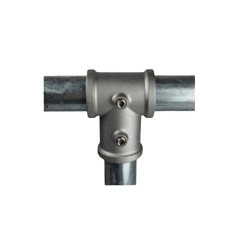20/25mm Round Tube Pipe Joint Pipe Fitting Aluminum Alloy Steel Pipe Connectors DIY Clothes Hanger Plant Rack Shed