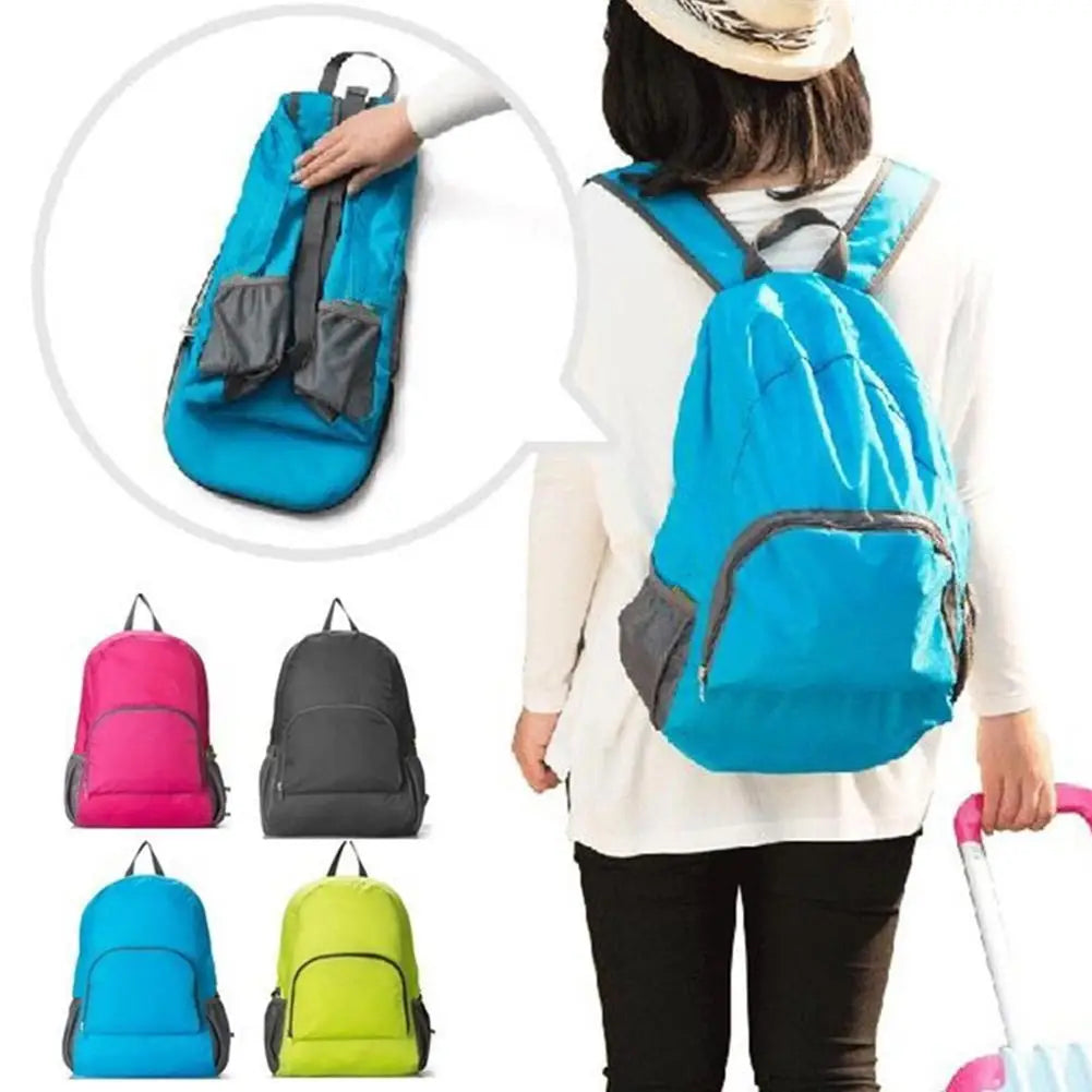 Foldable Outdoor Mountaineering Backpack Ultralight Nylon Waterproof Travel Daypack Bag Large Capacity Sports Hike Camping Bag