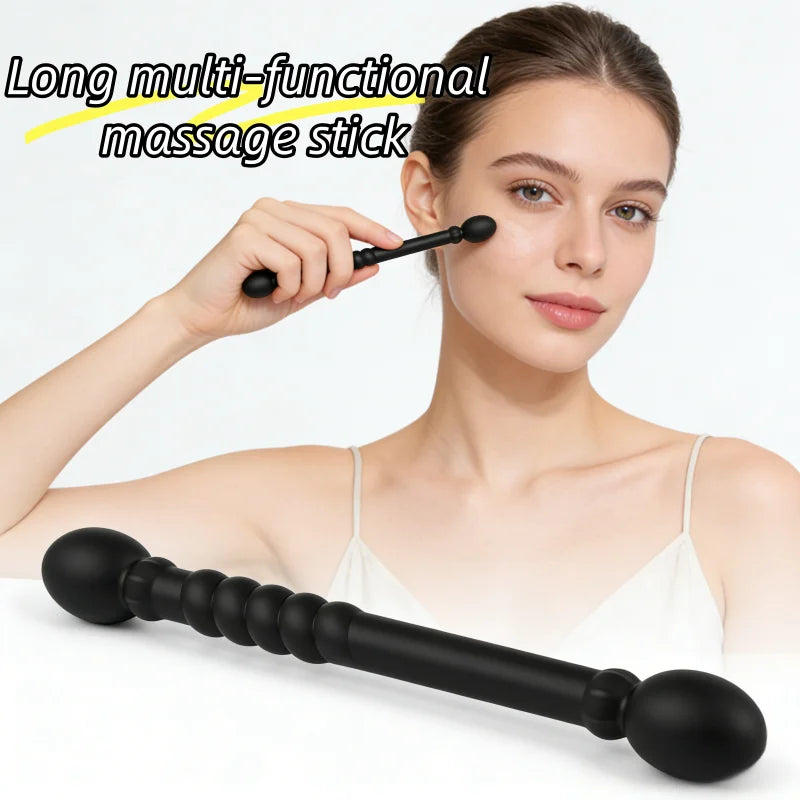 1/2 Set of Facial Beauty Massage Equipment Manual Muscle Massager Perfect for Daily Facial and Neck Care Perfect Holiday Gift