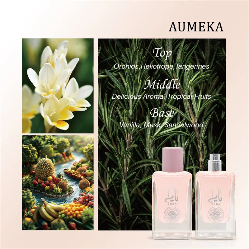 Floral Fragrance 65ml Perfume, Eau De Toilette, Body Mist, Natural Mist, Women's Fragrance Mist High-quality Women's Perfume