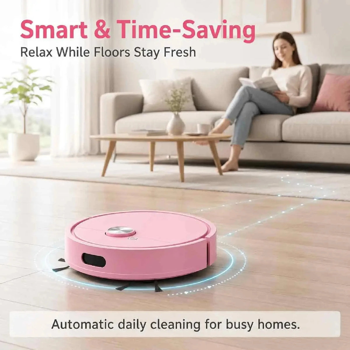 Lenovo 3 in 1 Sweeping Robot Vacuum Cleaner Mopping Smart Home USB Rechargeable Vacuum Mop Robot Sweep Floor Robot for Home
