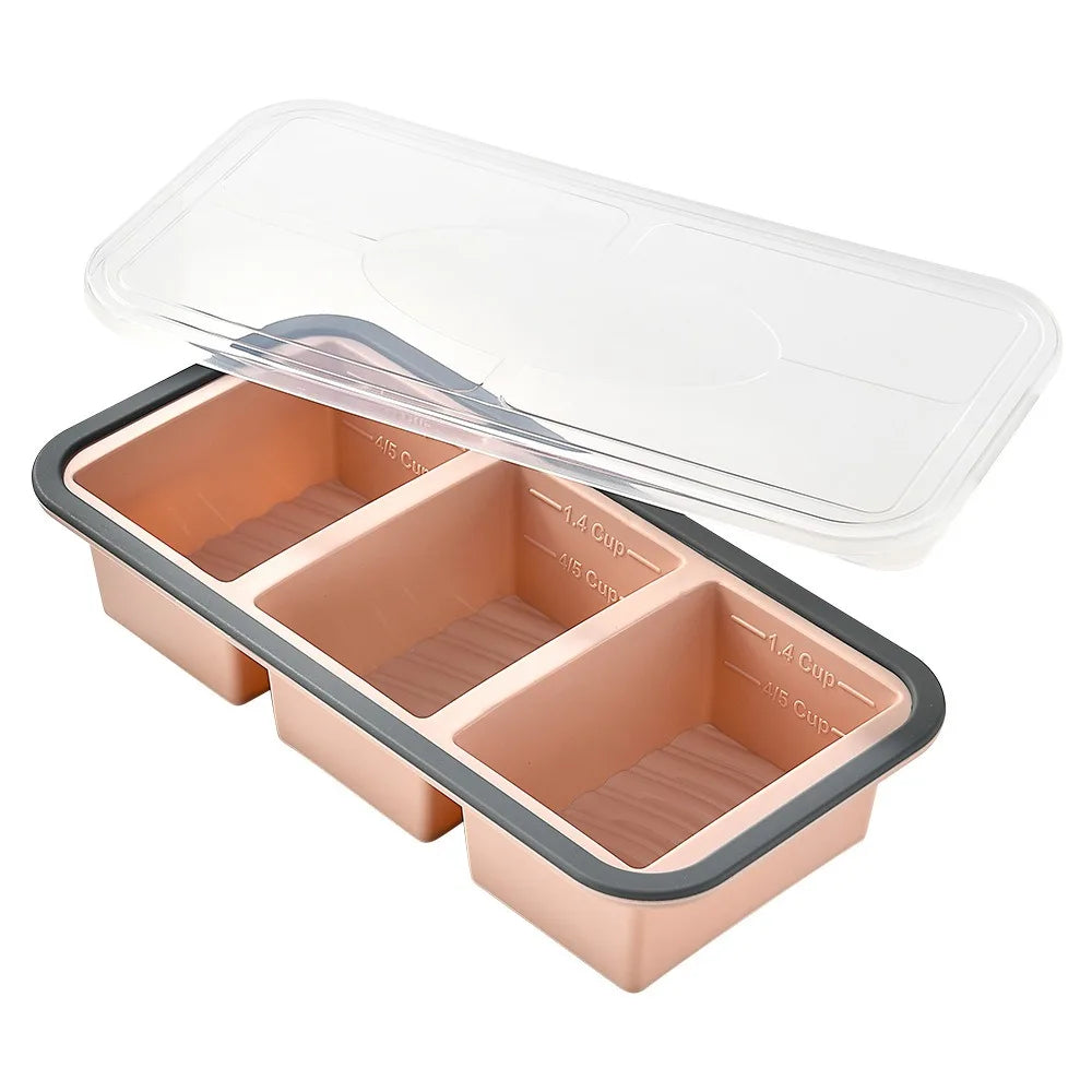 2/3/4 Grid Lunchbox Compartmentalized Wheat Straw Picnic Storage Boxs Microwave Dinnerware Food Fruit Container