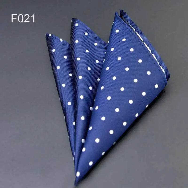 41 Colors Men's Handkerchief Plaid Dot Paisley Hankies Hanky Business Pocket Square Chest Towel 25*25CM