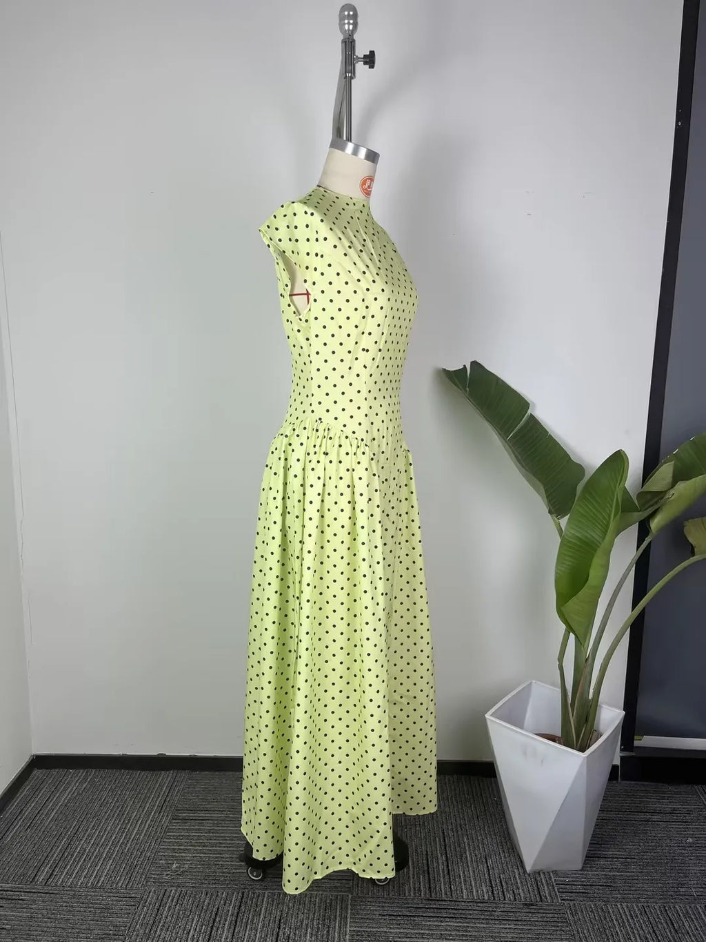 French Elegant Solid Backless Slim Fit Dress