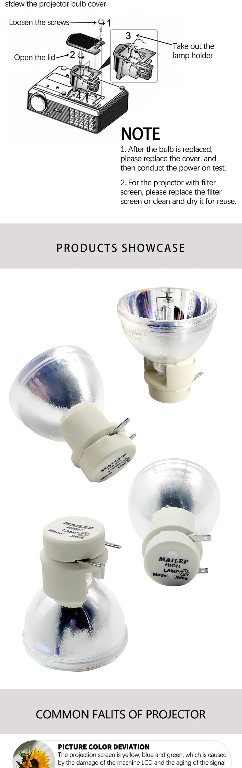 ELPLP49 Projector Light with Casing, Suitable for Epson EH-TW2800/EH-TW2900/EH-TW3000/EH-TW3200/EH-TW3500/EH-TW3600/EH-TW3800