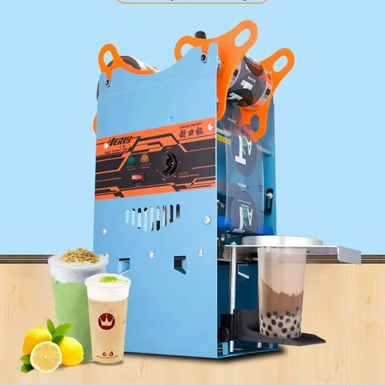 Full Automatic Cup sealer Cup Sealing machine Bubble tea machine for 9.5CM Paper Milk tea/Coffee cup Boba Tea