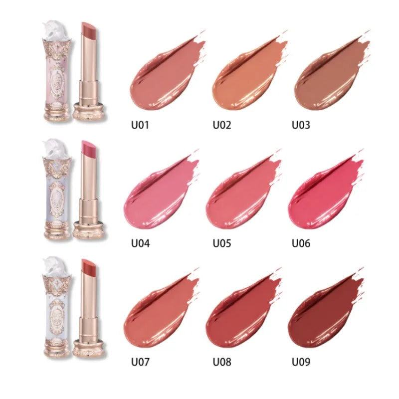 Flower Knows Knight Unicorn Makeup 5pcs Gift Set Lipstick Blush Cloud Setting Powder Lipliner Eyeshadow,Cosmetics Kit Maquillage