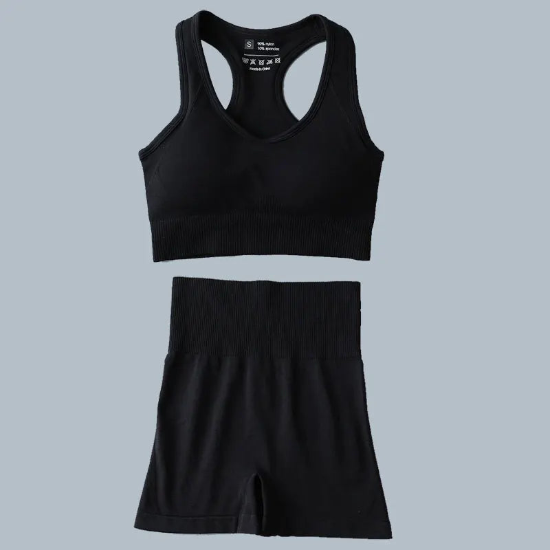 Seamless Legging Fitness Suit Women Sport Outfits Butt-lifting Yoga Pants Running Gym Clothing Comfortable Workout Clothes Solid