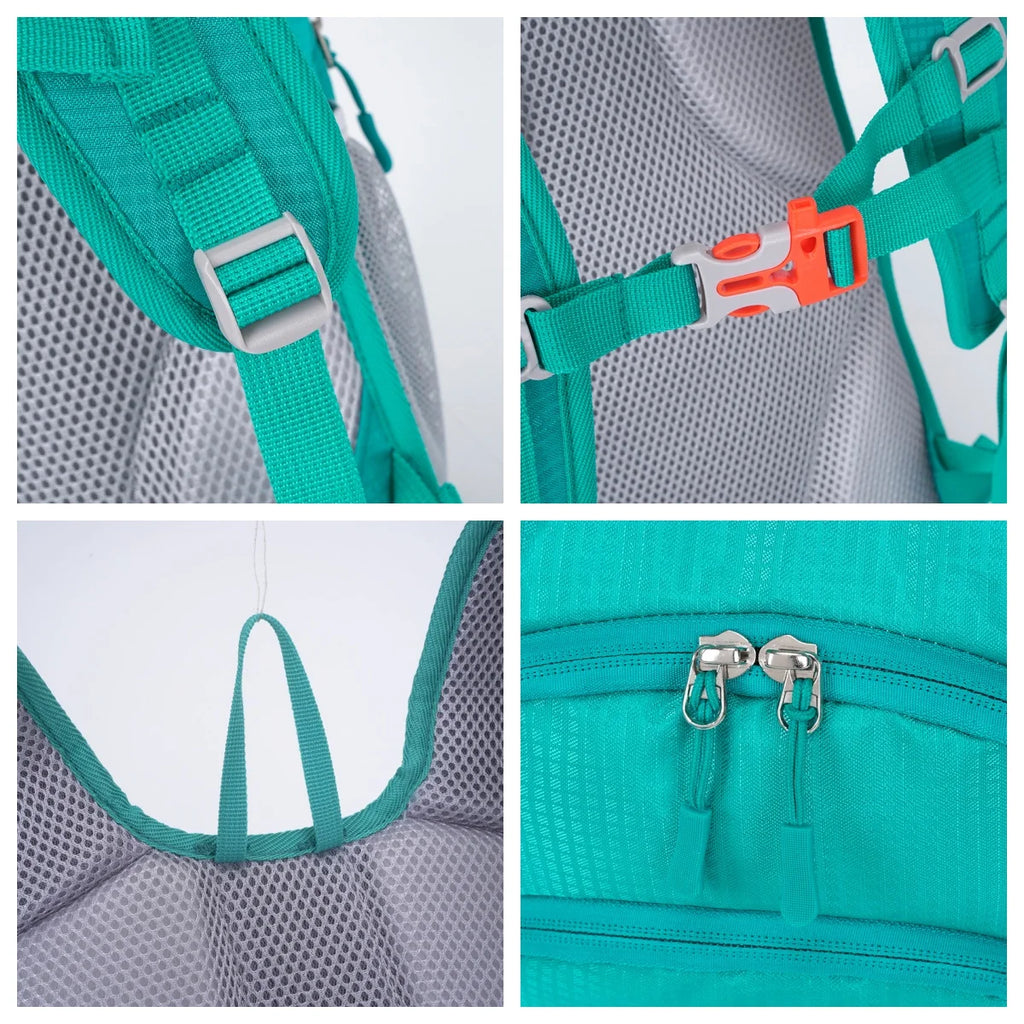 12L Lightweight Outdoor Backpack Unisex Waterproof Multifunctional Hiking Trekking Cycling Travel Daypack For Men Women