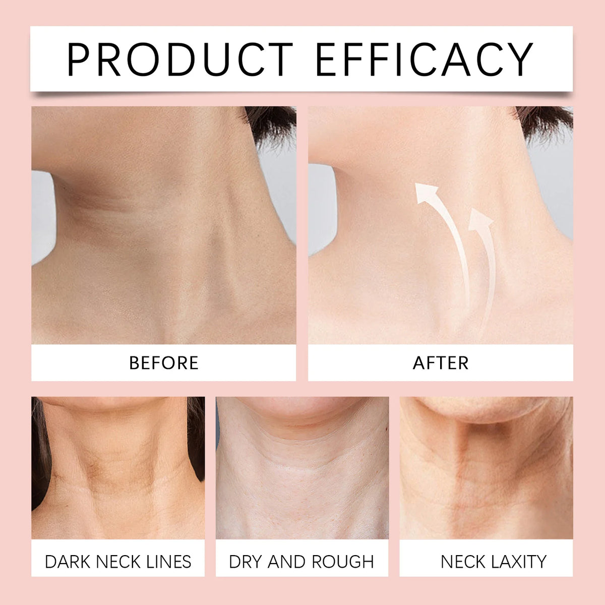Retinol Collagen Neck and Face Care Stick Fast Hydrating 15% Hyaluronic Acid Anti Wrinkle Anti Aging Neck Line Cream Stick Smooth Fine Lines Sagging Skin Tightening Moisturizing Beauty Stick 40g,Multi Area Application