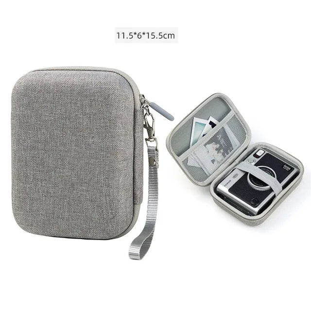 Travel Camera Bag For Fujifilm Instax Mini EVO Mini Link Smartphone Printer Shockproof Hard Shell Carrying Case