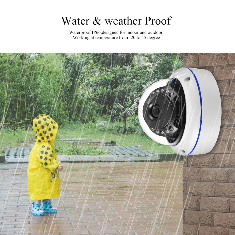 10CH 4K 8MP POE Security Camera Kit Audio Motion Detection Vandalproof Outdoor Dome Camera 5MP 4MP CCTV Surveillance Protection