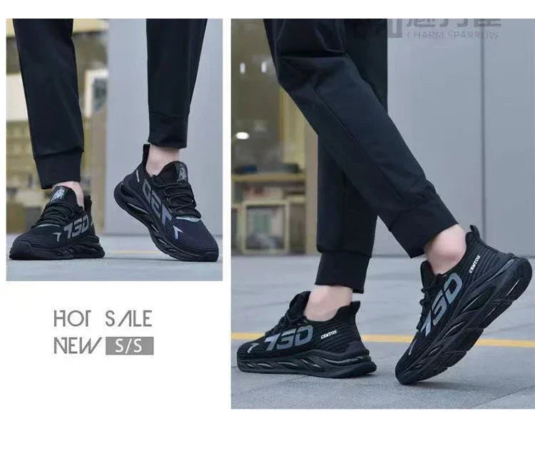 Autumn Lightweight Anti-odor Men's Shoes Breathable Mesh Sneakers Comfortable Fashionable Versatile Shoes Men's Casual Shoes