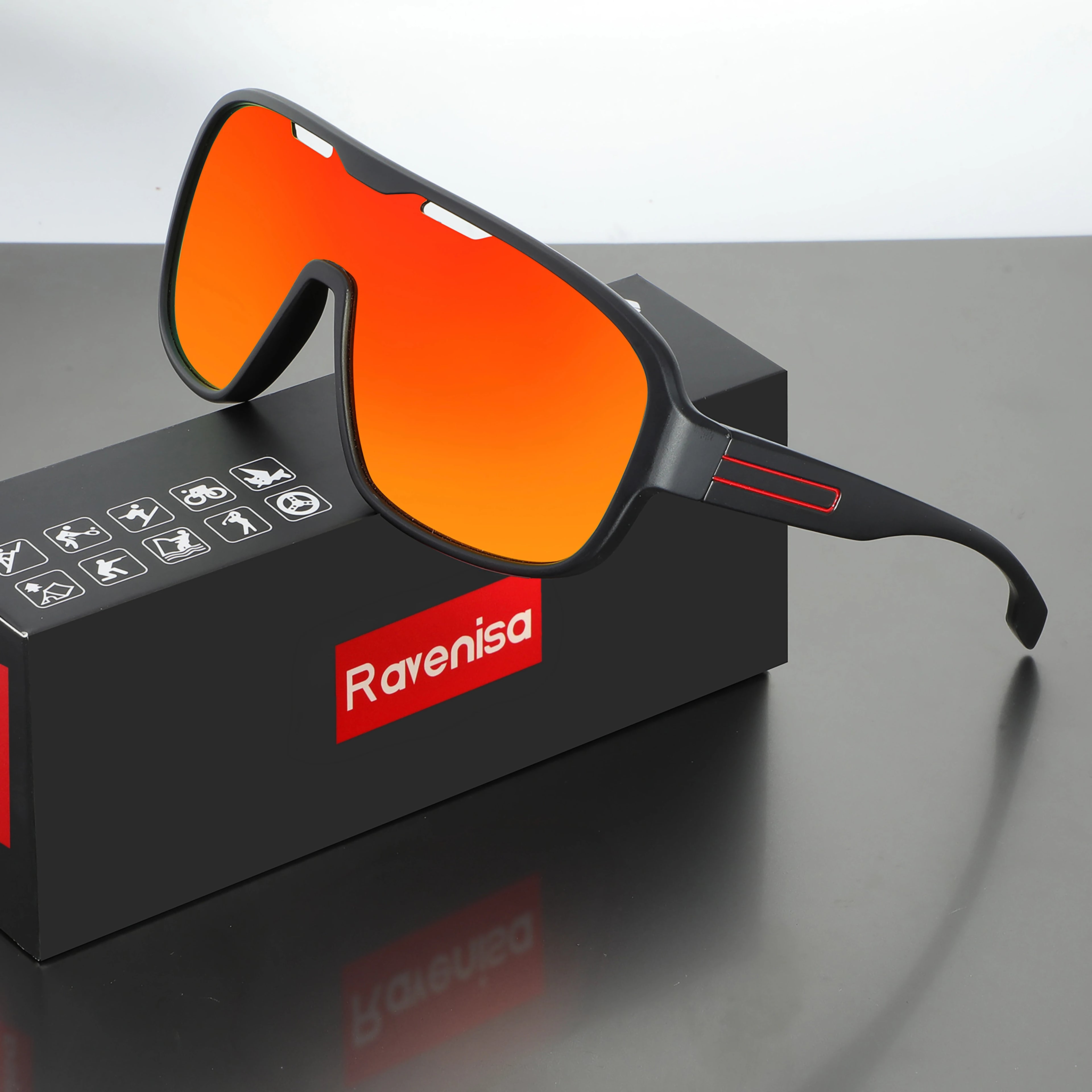 Sunglasses The New All-in-One Polarized Sun Glasses With Sun Protection For Man or Women TR90 UV400