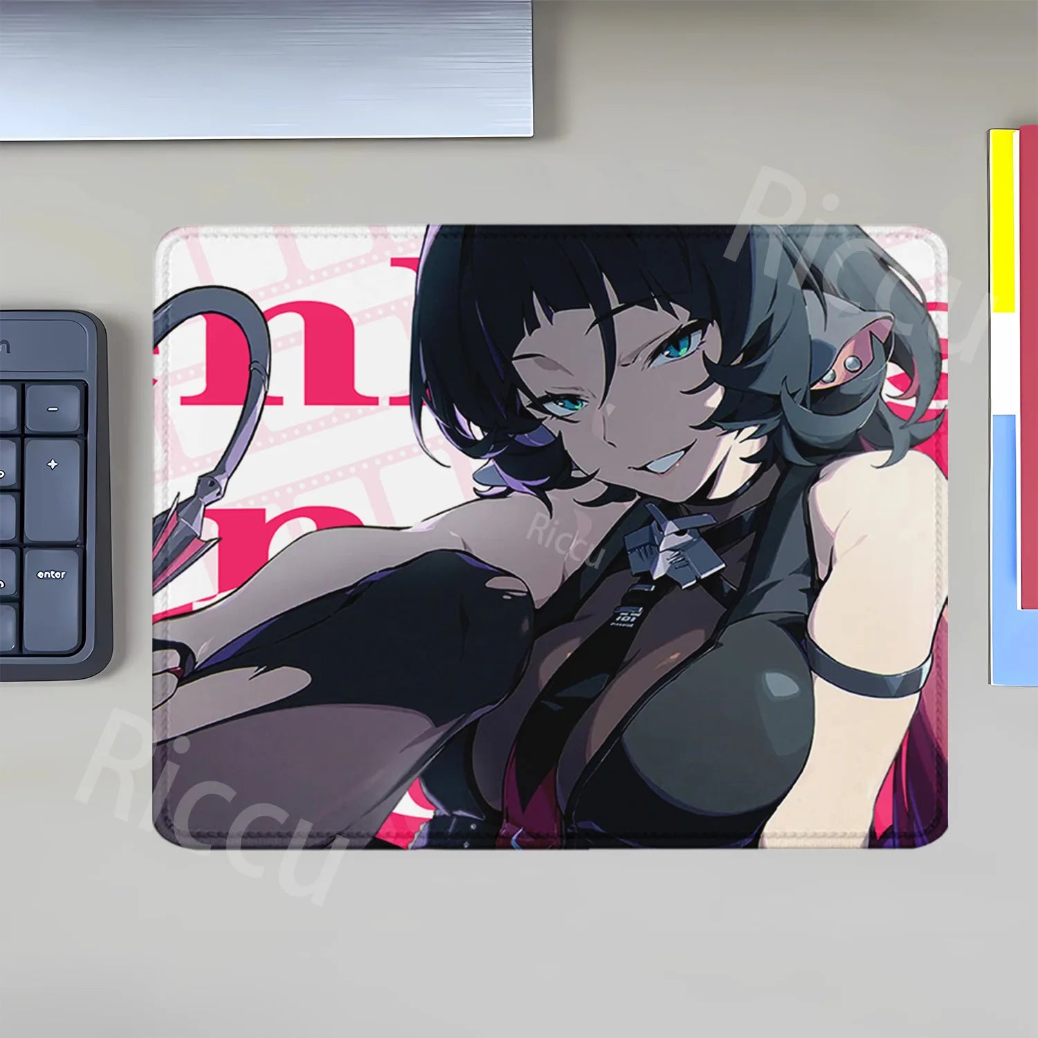 Mouse Pad Zenless Zone Zero Vivian Hoshimi Miyabi Ellen Joe Small Size Mousepad ZZZ Office accessories overlock teclado Desk Mat