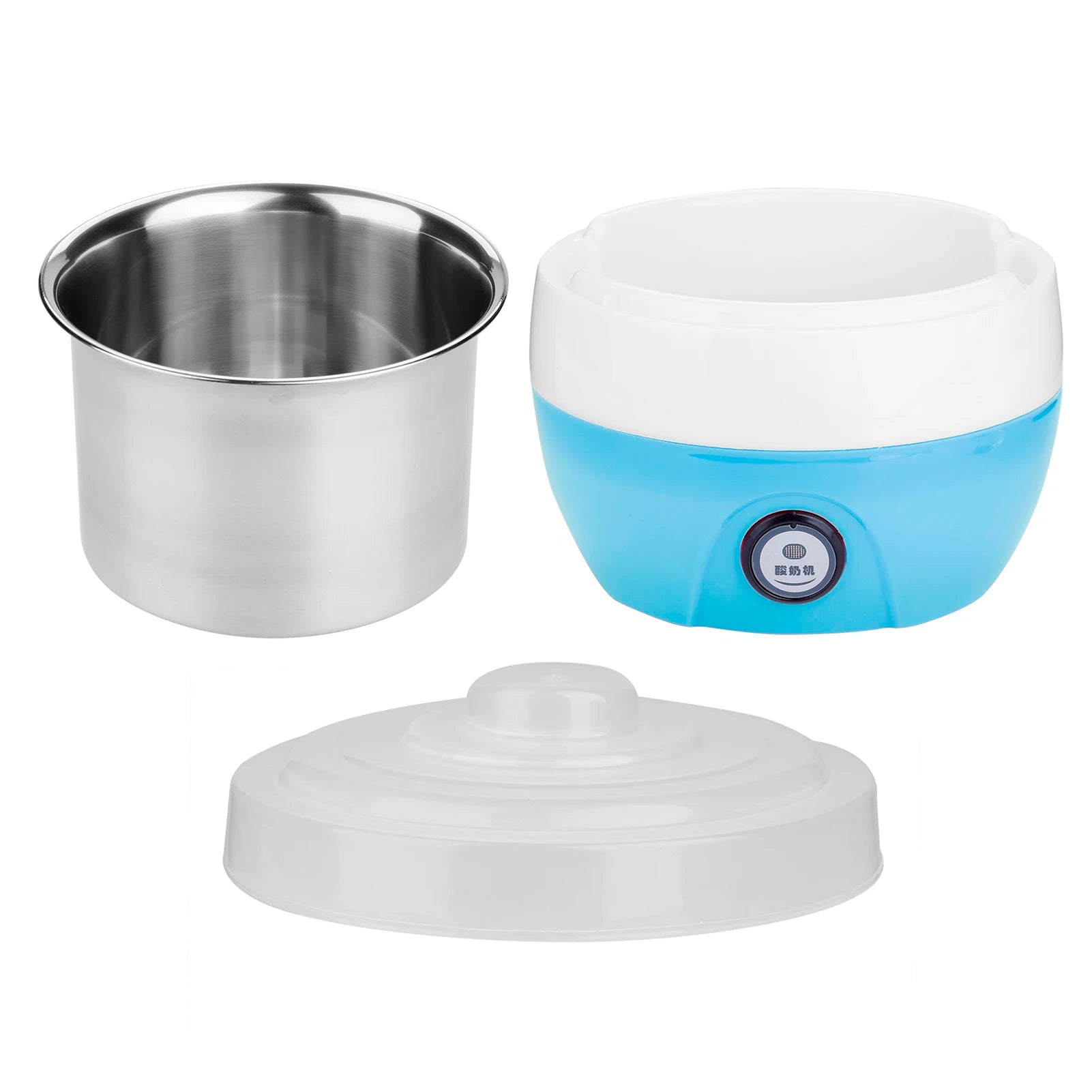 DIY Maker Household Automatic Electric Stainless Steel Inner Container Yogurt Machine Yogurt Maker Machine 1L for Kitchen Home