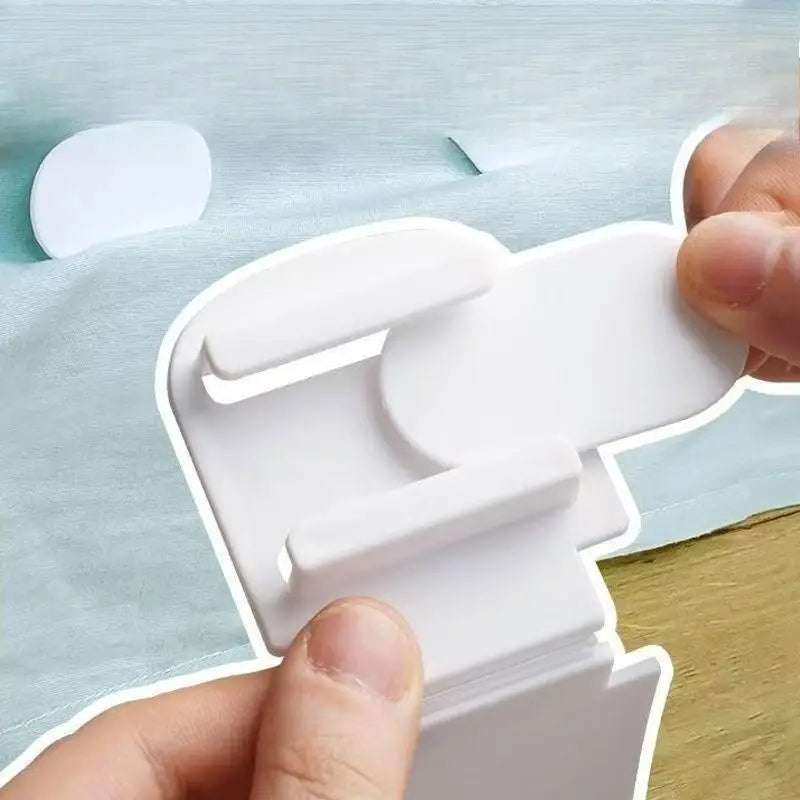4Pcs Folding Bed Sheet Bed Cover Holder Non-slip and Easy To Install Adjustable Bed Sheet Anti-running Fixing Clip Single