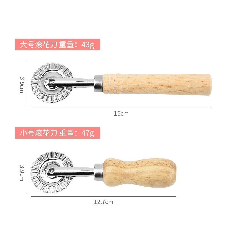Pastry Wheel Cutter Round Pizza Cutting Wheel Tools Dough Cutting Roller Home Pizza Divider Baking Cutting Tools Kitchen Gadgets