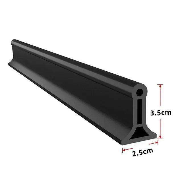 Bathroom Water Stopper Shower Barrier Door Threshold Water Blocking Wash Basin Splashproof Bendable Silicone Sealing Dam Barrier