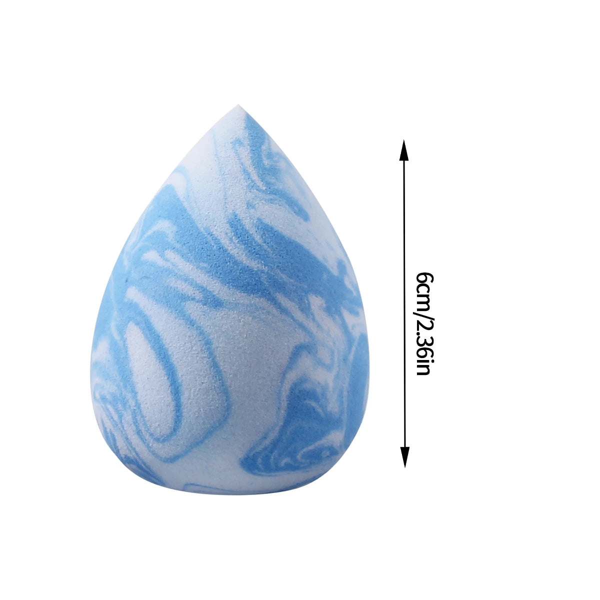 High Appearance Level, 3 Marble-Textured Makeup Eggs, Soft Dry and Wet Dual-Purpose Foundation, Concealer, and Makeup Powder Puf