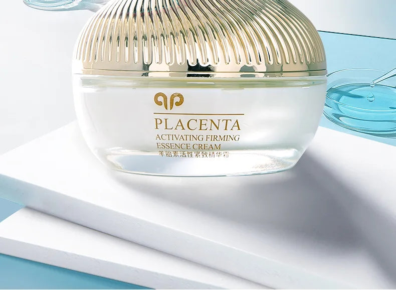 50g Korean Sheep Placenta Activating Firming Essence Cream Anti-wrinkle Brightening Moisturizing Nicotinamide Hyalurnonic Acid