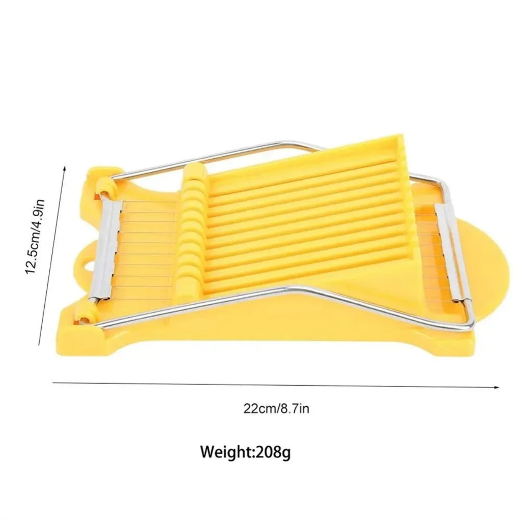 Stainless Steel Wire Meat Slicer Convenient Kitchen Tool for Luncheon Meat Spam Cheese Eggs BPA Free Durable Cutter Food Tools