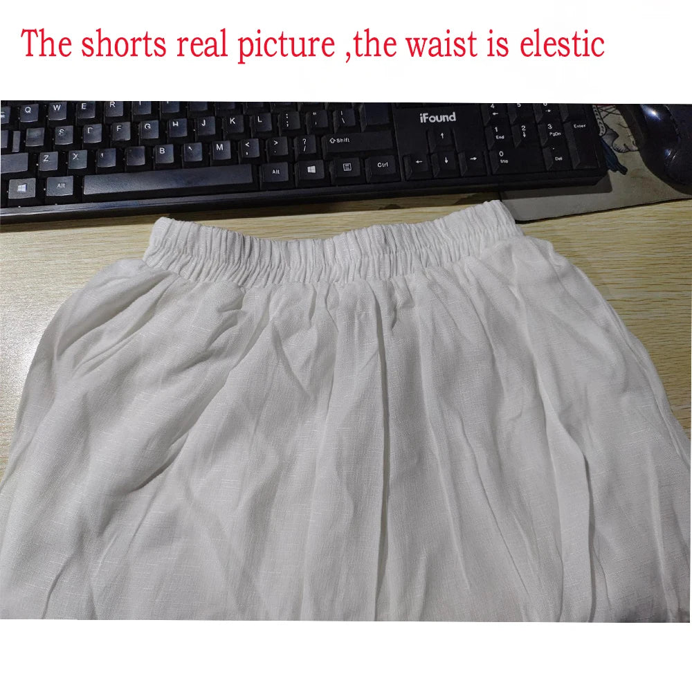 Women Spring Shorts Suits Holiday Long Sleeve Lapel Shirts And High Waist Pants 2 Pieces Jogger Sets Ladies Casual Outfits