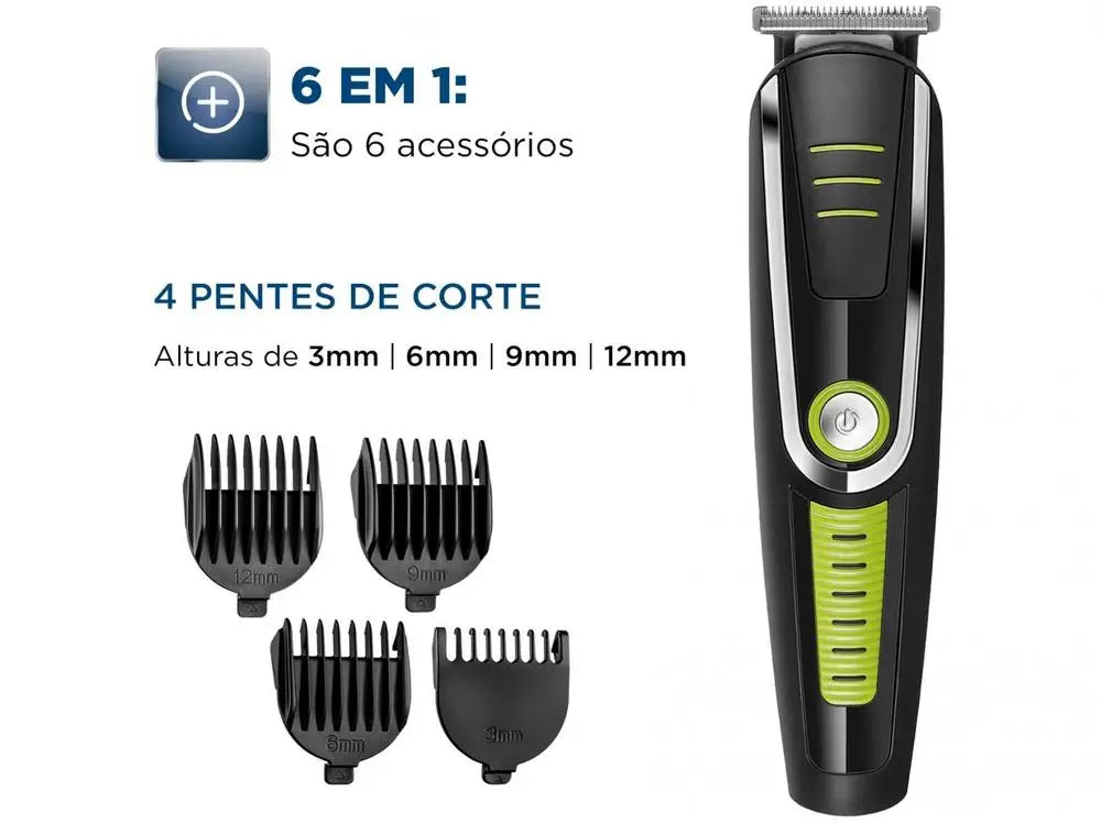 Mondial Super Groom 6-in-1 Hair Trimmer - Dual Voltage