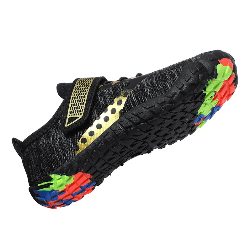 Kids Aqua Shoes Children Beach Barefoot Water Shoes Boy Girl Swimming Diving Boating Surfing Sports Wading Watersports Quick Dry