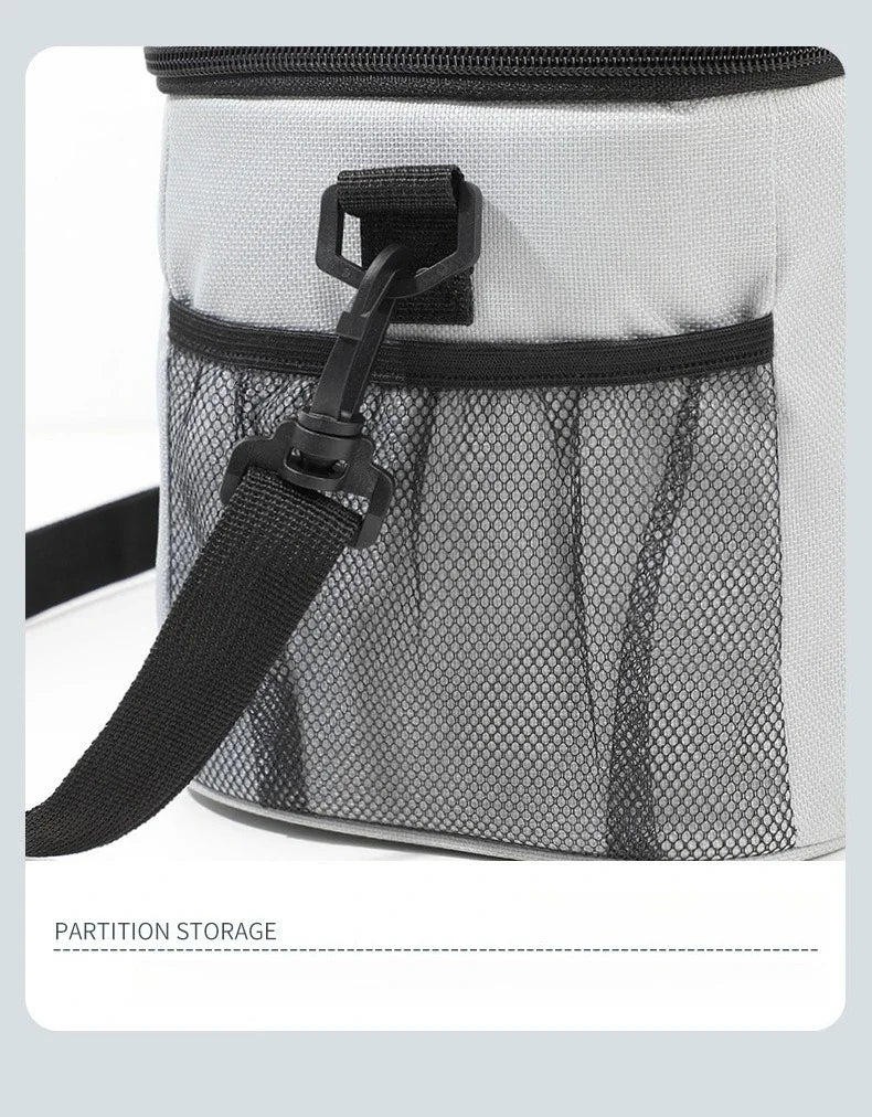 Insulated Lunch Bag Large Reusable Lunch Bags with Adjustable Shoulder Strap for Women Men, Ideal for Work, School & Outdoor Use