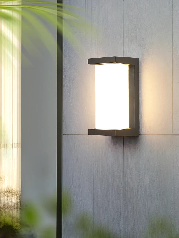 LED Outdoor Wall Light Modern Indoor Home Waterproof IP65 Courtyard Light Porch Light Balcony Wall Light Park Decorative Light