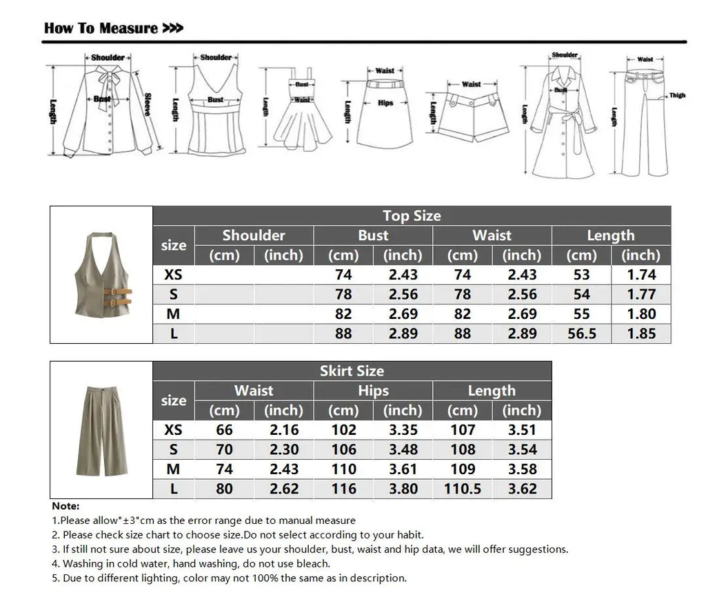 Sets for Women 2 Pieces Spring 2024 Vest Pants Set Women Vintage Y2k Casual Summer Women's Suit Vacation Outfits