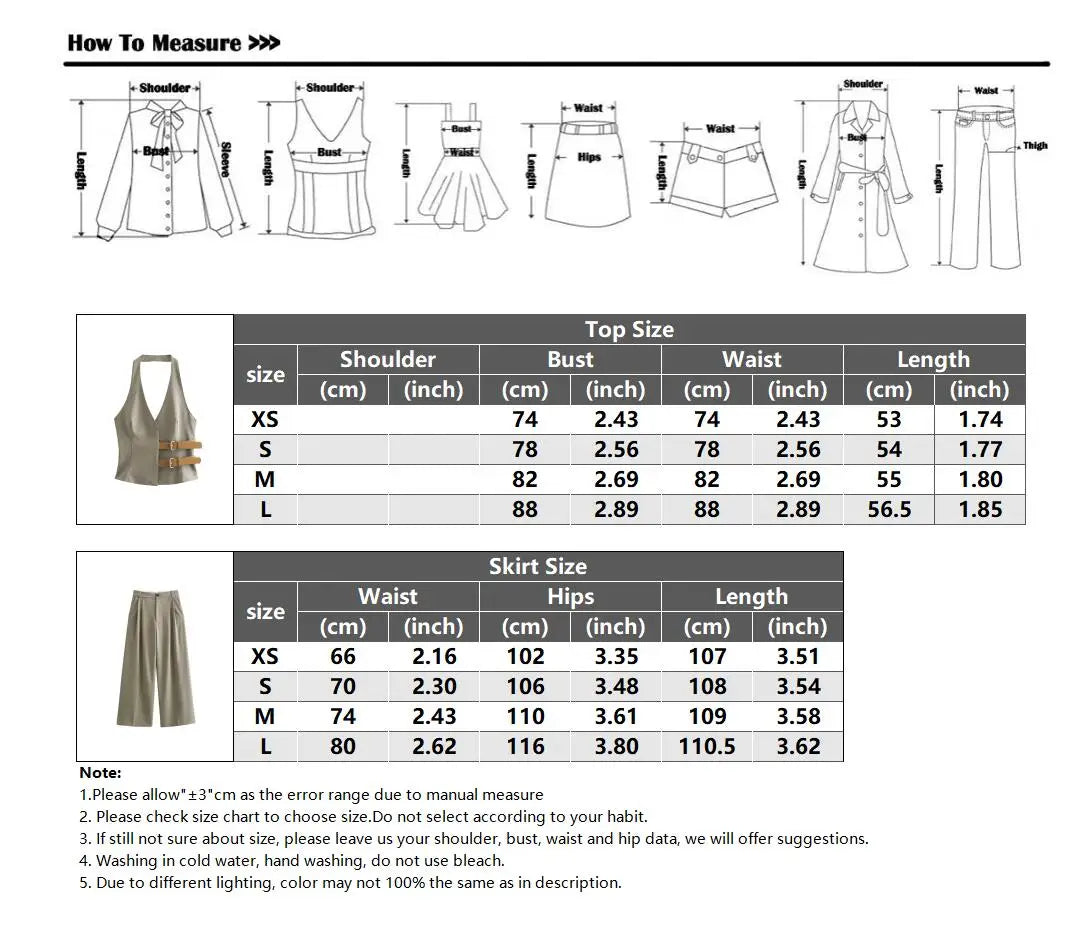 Sets for Women 2 Pieces Spring 2024 Vest Pants Set Women Vintage Y2k Casual Summer Women's Suit Vacation Outfits