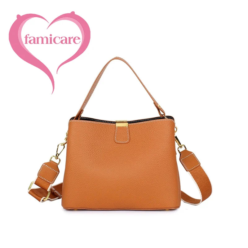 Wholesale Women Suede Bag Female Retro Frosted Cowhide Split Leather Armpit Shoulder Bag Lady Handbag Trendy Crossbody Messenger