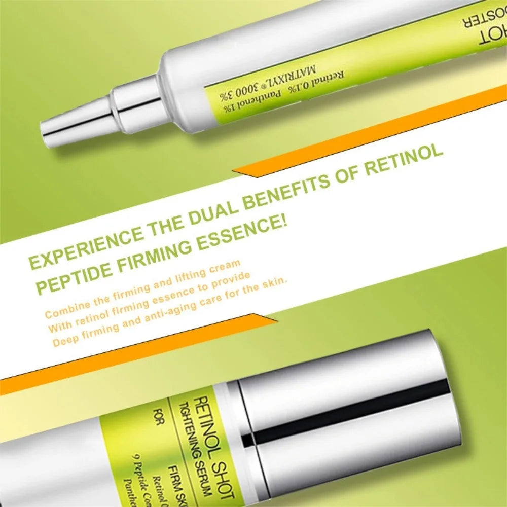 Retinal Shot Tightening Serum/Booster/Face Fift Cream Deep Hydration Moisturizating Firm Skin Reduces Fine Lines Minimizes Pores