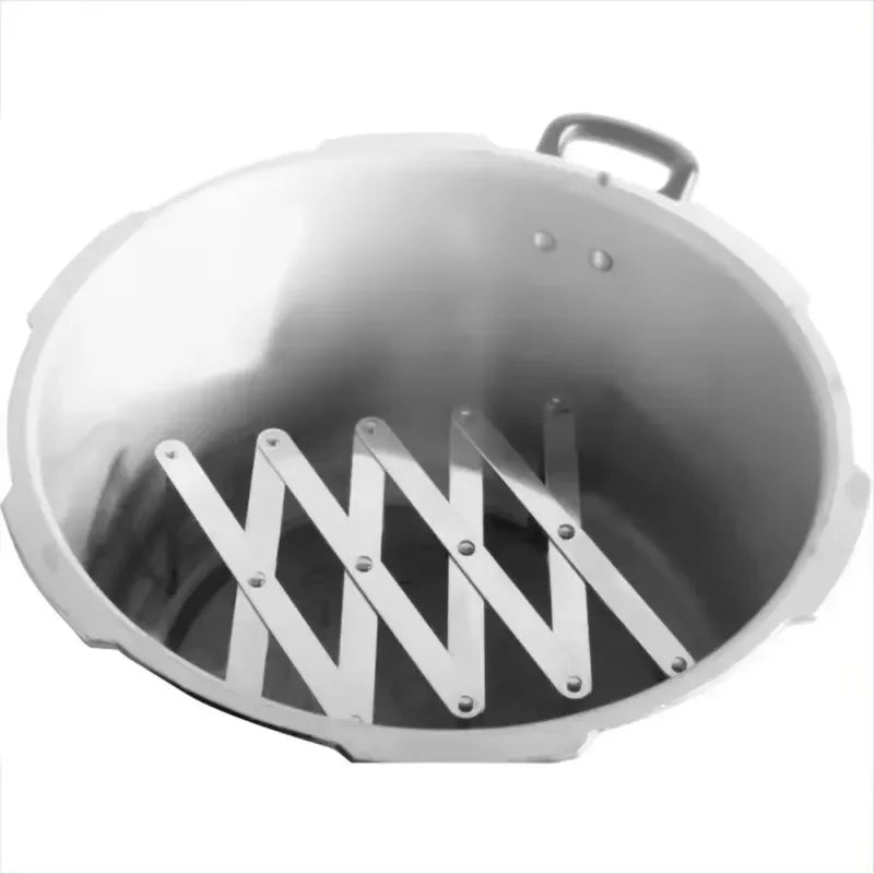 1pc Pot Lid Rack Pan Lid Organizer Retractable Foldable Stainless Steel Plate Holder Shelf Tableware Storage Kitchen Gadgets