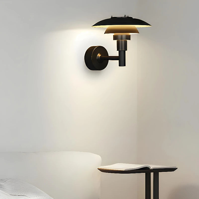 Nordic Creative Outdoor Rainproof and Waterproof LED Illumination Sconce Wall Lamp Available Both Indoor and Outdoor Lighting