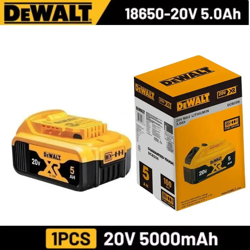 Original Dewalt 20V/60V 9.0Ah Power Tool Battery DCB206 DCB205 DCB200 DCF887 DCG405 DCD791 DCF922 DCF850 DCD805 Tool Battery