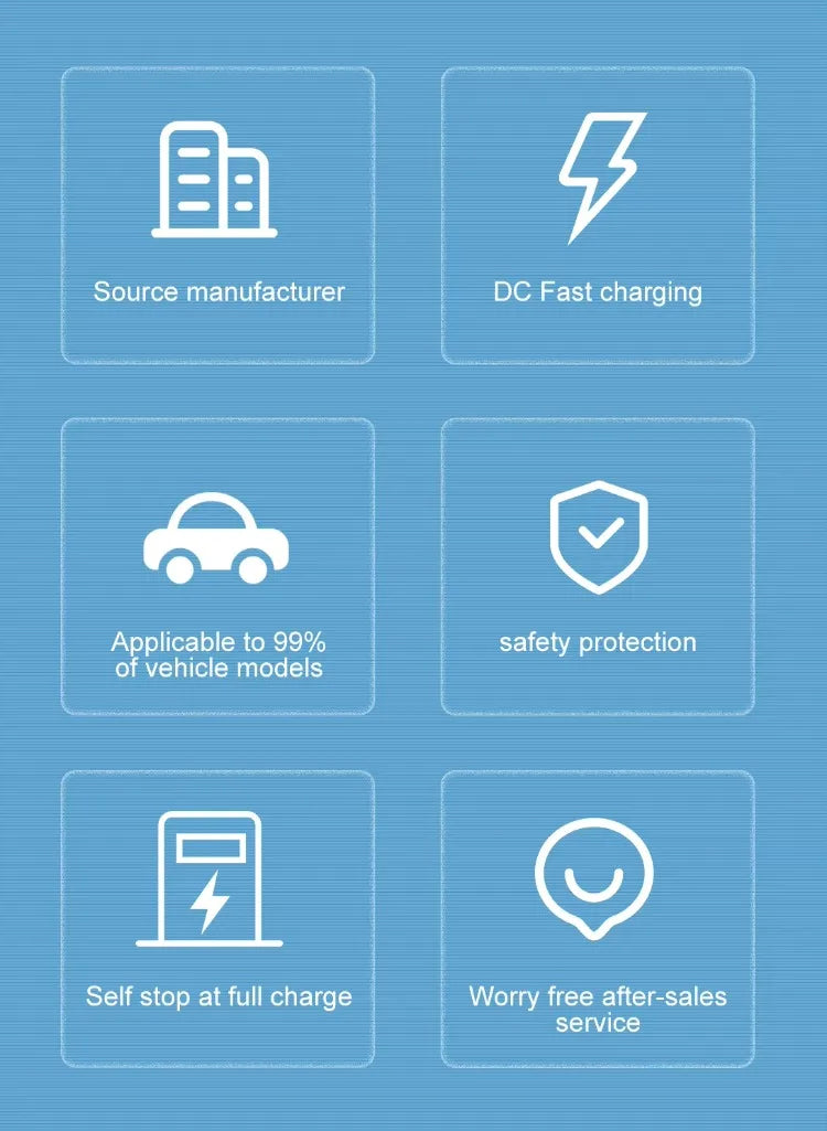DC Fast EV Charger 60KW-240KW, EV Charging Station for Cars, Fast Charging, Commercial & Residential, High Efficiency