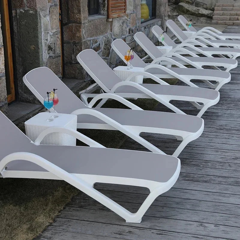 Pool Outdoor Day Bed Outdoor Sunbed Hotel Garden Furniture Beach Sun Lounger D842
