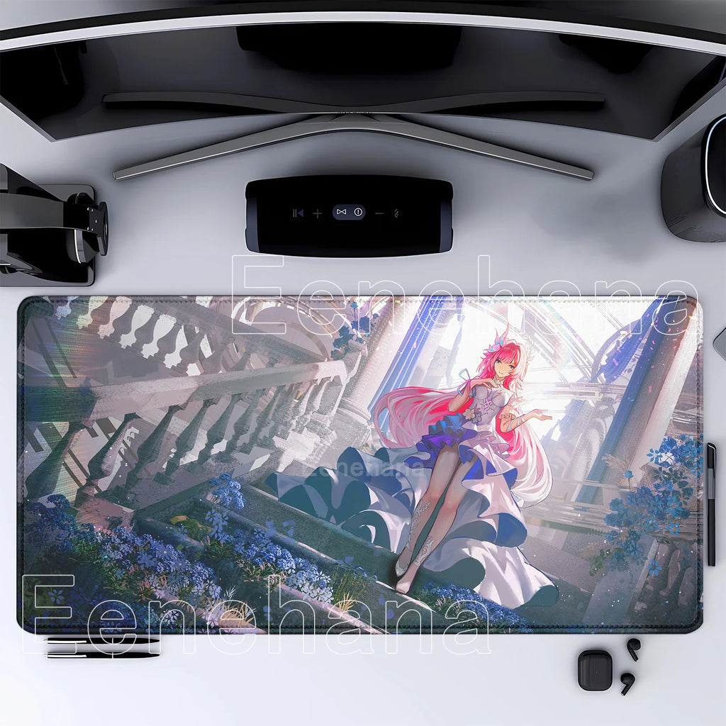 Mouse Pad Honkai Star Rail Cyrene HD printing Pretty Gaming Lock Edge Large Rubber Anime kawaii Mousepad Laptop offices Desk Mat